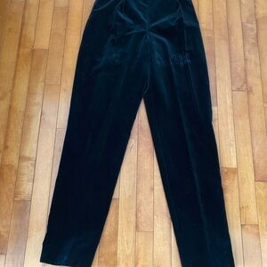Anne Klein Black REAL VELVET Super Soft Pants